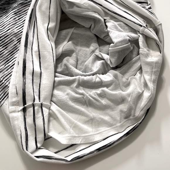 Athleta Ruched Stripe Midi Tank Dress Size M - Picture 9 of 12